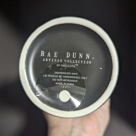 New Rae Dunn Halloween decor 2 piece cup and ceramic pitcher - Picture 2 of 15